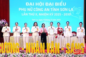 'Đại hội đại biểu Phụ nữ Công an tỉnh Sơn La lần thứ X, nhiệm kỳ 2025-2030