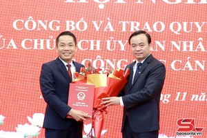 Bổ nhiệm Chánh Thanh tra tỉnh Sơn La