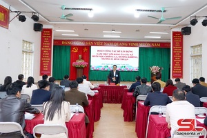 'Đồng chí Giám đốc Sở Xây dựng nắm tình hình triển khai nhiệm vụ ở cơ sở