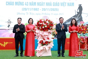 Sinh hoạt truyền thống với chủ đề “Tri ân người lái đò thầm lặng”