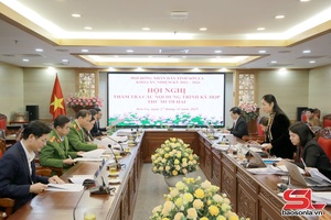 'Ban Pháp chế thẩm tra các nội dung trình Kỳ họp thứ mười hai