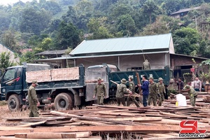 'Di chuyển, sắp xếp dân cư vùng thiên tai tại bản Quây, xã Chiềng La