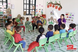 '"Ươm mầm" con chữ nơi vùng cao Noong Bẩu