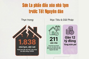 'Sơn La phấn đấu xóa nhà tạm trước Tết Nguyên đán