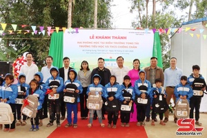 'Syngenta khánh thành điểm trường, trao nhà cho hộ nghèo tại Sơn La