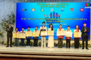 '5 Giải nhì - Cuộc thi sáng tạo thanh thiếu niên, nhi đồng tỉnh Sơn La lần thứ 7, năm 2025