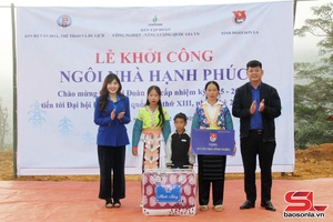 'Khởi công công trình "Ngôi nhà hạnh phúc"tại xã Mường Sại