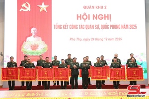 'Quân khu 2 tổng kết công tác quân sự, quốc phòng năm 2025