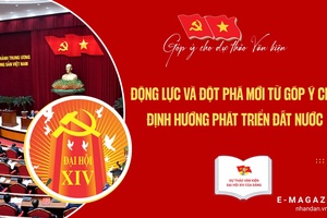 Động lực và đột phá mới từ góp ý cho định hướng phát triển đất nước

