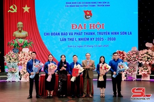 'Đại hội Chi đoàn Báo và Phát thanh, truyền hình Sơn La lần thứ I, nhiệm kỳ 2025 - 2030