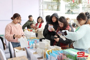 'Hoạt động xúc tiến thương mại tại Hội thi Hoa hậu bò sữa Mộc Châu năm 2026