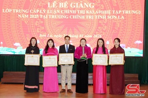 '50 học viên tốt nghiệp Trung cấp lý luận chính trị