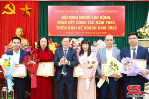 'Công ty cổ phần Môi trường và Dịch vụ đô thị Sơn La triển khai nhiệm vụ năm 2026