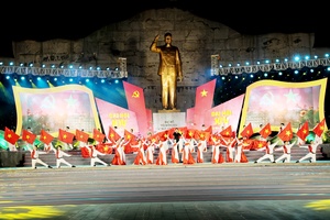 Tổng duyệt chương trình nghệ thuật chào mừng thành công Đại hội đại biểu toàn quốc lần thứ XIV của Đảng