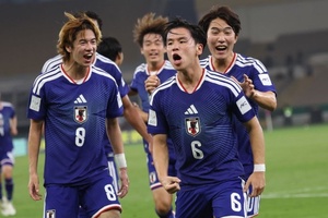 'U23 Nhật Bản thắng đậm U23 Trung Quốc, bảo vệ ngôi vô địch châu Á
