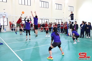 'Trường Chính trị tỉnh tổ chức giải thể thao chào mừng Đại hội XIV của Đảng