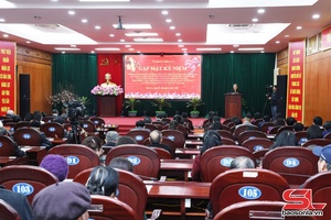 Tỉnh ủy Sơn La gặp mặt Kỷ niệm 96 năm Ngày thành lập Đảng Cộng sản Việt Nam