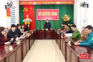 'Chiềng Sung tích cực chuẩn bị cho bầu cử