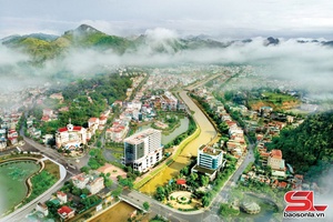 Xuân về phố núi Sơn La