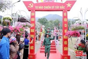 'Khí thế Ngày hội tòng quân tại Thuận Châu