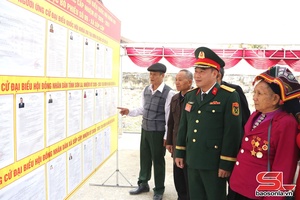 Hân hoan ngày bầu cử ở xã biên giới Sốp Cộp