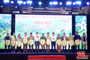 'Khai mạc Lễ hội Hoa ban xã Tô Múa năm 2026