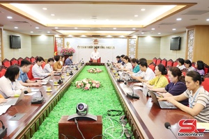 Họp đánh giá tiến độ triển khai thực hiện Hệ thống thông tin giải quyết thủ tục hành chính