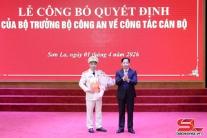 Công an tỉnh Sơn La có tân Giám đốc