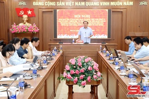 Giao ban giữa Thường trực Tỉnh ủy với Ủy ban MTTQ Việt Nam tỉnh và các tổ chức chính trị - xã hội, các hội quần chúng