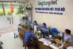 'Xây dựng cơ sở dữ liệu công chứng tập trung, thống nhất toàn quốc

