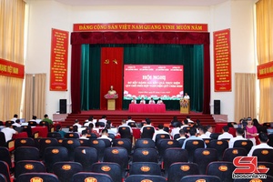 'Đảng uỷ 4 xã khu vực Quỳnh Nhai Sơ kết đánh giá kết quả thực hiện quy chế phối hợp quý I/2026