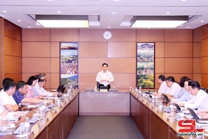 Đoàn đại biểu Quốc hội tỉnh Sơn La tham dự thảo luận tổ