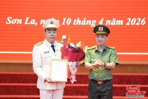 'Công an tỉnh Sơn La có tân Phó Giám đốc