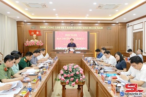 Ban Thường vụ Tỉnh ủy họp quyết định một số nội dung theo thẩm quyền