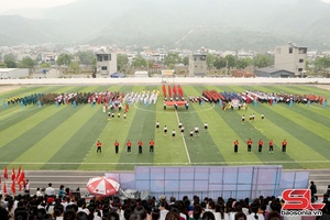 'Khai mạc Đại hội Thể dục thể thao xã Sông Mã lần thứ I