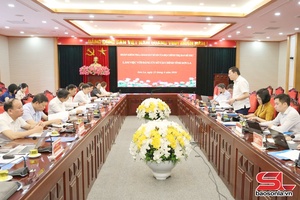 Đoàn kiểm tra, giám sát số 29 của Bộ Chính trị, Ban Bí thư làm việc với Đảng ủy Sở Tài chính