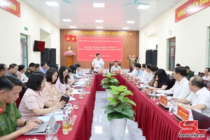 Đoàn kiểm tra, giám sát số 29 của Bộ Chính trị, Ban Bí thư làm việc với phường Tô Hiệu, Chiềng An và xã Thuận Châu