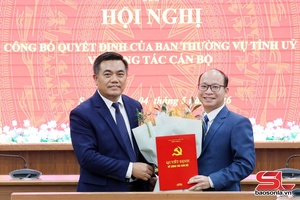 'Công bố quyết định của Ban Thường vụ Tỉnh ủy về công tác cán bộ
