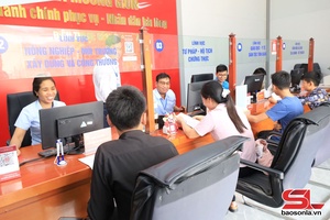 'Mường Giôn cải cách thủ tục hành chính