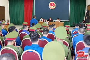'Xét xử lưu động vụ án khai thác tài nguyên và vật liệu nổ trái phép