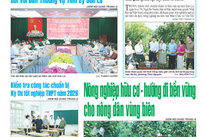 Báo Sơn La, thứ 2, ngày 8/6/2026