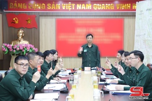 'Sở Xây dựng diễn tập chuyển trạng thái hoạt động vào tình trạng khẩn cấp về quốc phòng