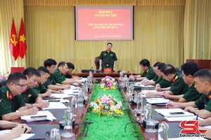'Quân khu 2 kiểm tra kết quả thực hiện công tác 1389 đối với Bộ CHQS tỉnh Sơn La