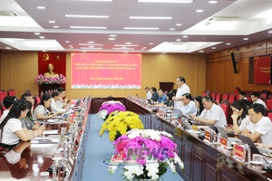 Đoàn khảo sát của Ban Tuyên giáo và Dân vận Trung ương làm việc với Thường trực Tỉnh ủy Sơn La