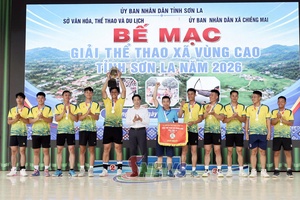 'Bế mạc Giải thể thao các xã vùng cao tỉnh Sơn La năm 2026