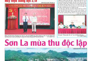Báo Sơn La, thứ 4, ngày 26/8/2026