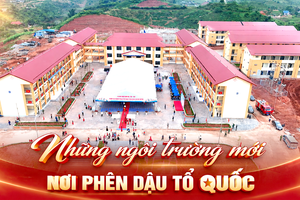 Những ngôi trường mới nơi phên dậu Tổ quốc