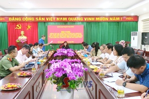 Hội nghị thông qua dự thảo báo cáo kết quả giám sát đối với Đảng ủy Thanh tra tỉnh