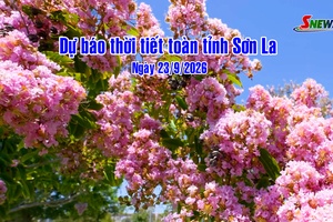 'Dự báo thời tiết toàn tỉnh Sơn La ngày 23/09/2026