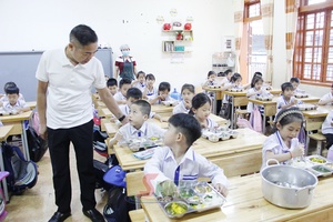 'Đảm bảo bữa ăn bán trú an toàn, đủ dinh dưỡng